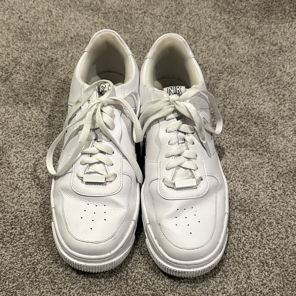 Nike Air Force White Pixel Sneakers